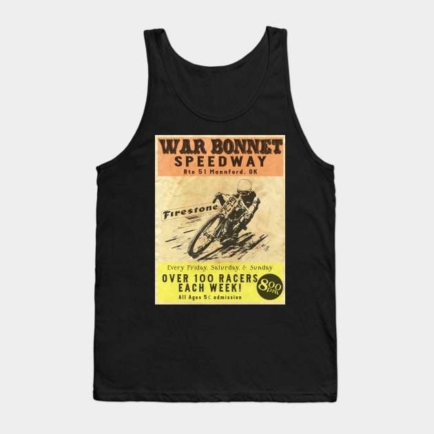 War Bonnet Speedway Tank Top by ok2do